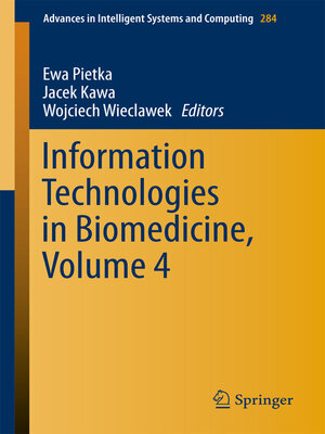 cover image of Information Technologies in Biomedicine, Volume 4